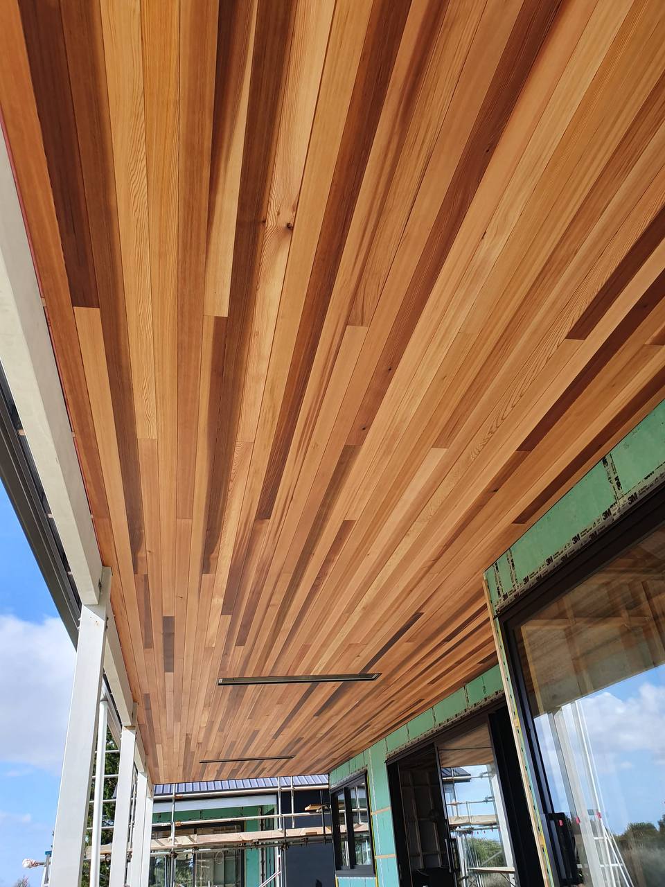 Cedar Soffit Detail